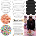 4 Set Funny Baby Shower Games, Bowls Blindfolds Babies Beads by Unknown