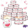 MTLEE Baby Shower Party Favors Candles Lavender Scented Baby Shower Favors for Guests Rustic Tealights Candles Gender Reveal Return Gifts(Red,One in A Melon,1.2 oz,24 Pcs) by CelebrateEveryMoment