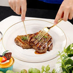 Supernal 350Pcs Clear Plastic Plates for Party, 50 Guests Wedding Party - Image 4