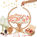 Personalized Fall Maple Tree Drop Box Wedding Guest Book Alternative by GIFTSH0PBYHELEN