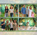 Enchanted Fairytale Forest Backdrop for Photography Fairy Tale Wonderland Garden Backdrops for Photoshoot, Mushroom Butterfly Woodland Party Decorations Photo Booth Studio Props Backdrops 10X8FT - Image 4