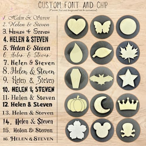 Halloween Wedding Guest Book Alternative, Personalized Pumpkin Drop Frame - Image 7