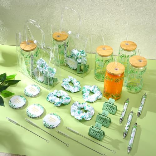 Boao 6 Set Green Leaf Baby Shower Game Prizes Favors for Player Winners - Image 4