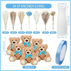 123 Set Bear Baby Shower Table Centerpiece Decor, Blue, Boy - Image 2