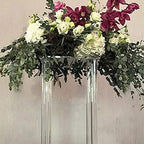 10-pack Flower Stand, Acrylic Crystal Flower Stand Wedding Decorations, Acrylic Vases Clear Column for Event Centerpiece Party Hotel Home Decor, Tall Vase Backdrop Decoration - Image 3