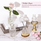 Set of 36 Glass Bud Vases Small Flower Vases for Centerpieces - Image 5
