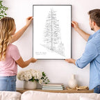 Guest Book Tree Pine Tree Signature Wedding Guestbook Tree Alternative for Weddings - Image 5