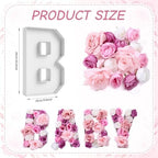 4 Pcs Baby Fillable Letter Boxes Shaped Charcuterie Boards - Image 3
