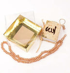 BABY SHOWER CHOCOLATE Set of 10 Islam Quran Tasbeeh Islamic Set | Holy Quran Prayer Beads Gift Box Favor (Cappucino) - Image 6