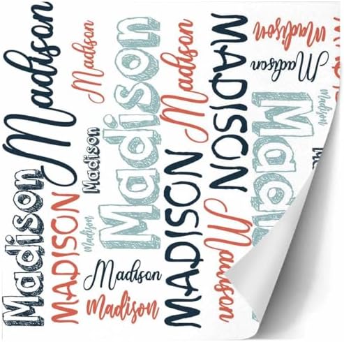 AOFUN Wrapping Paper One Roll Custom Gift Tissue Paper With Name Logo Anniversary Wrapping Paper For Men Fashion Birthday Gift Personalized Gift 3 Rolls 58"" x 23"", Style 2 - Image 3
