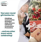 Plastic Bottles & Corks for Bottle Message Invitations, Announcements, DIY Craft, Party Favors & Sand Art - Clear Plastic (160 Bottles & Corks) - Image 3