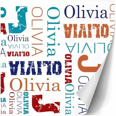 AOFUN Wrapping Paper For Boys Personalized Logo Gift Funny Gift For Friend Cool Wrapping Paper Custom Name Gift Wrapping Paper For Him Gift Wrap Funny 5 Rolls 58"" x 23"", Style 27 - Image 3