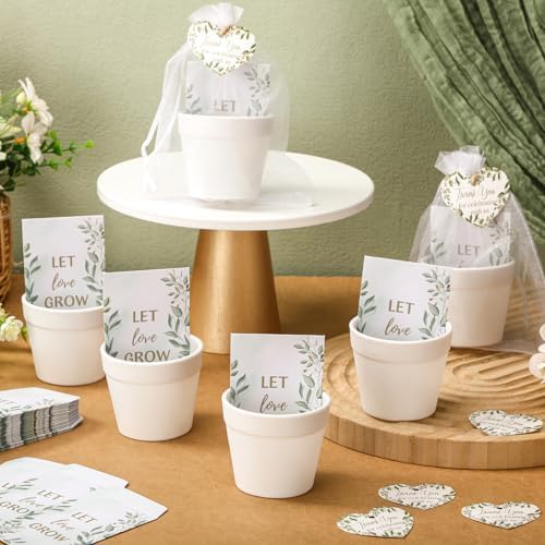 Ctosree 50 Sets Let Love Grow Wedding Favors for Guests Wedding Party Favor - Image 6