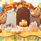 Foilswirl 34 Pcs Western Balloon Arch Kit Horse Balloons 4ft 5ft 6ft Cowboy Arch Backdrop Cover for Western Baby Shower Cow Party Decorations - Image 2