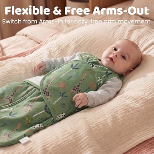 Baby Swaddle Sleep Sack 0-3 Months, Cotton Swaddles for Newborns - Image 5