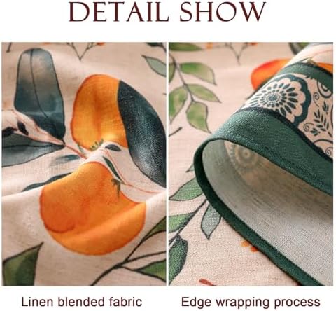 patdrea Designer French Printed Tablecloth,Round,Diameter 55" - Image 4