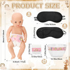 37 Pcs Baby Shower Diaper Changing Game Supplies, Minimalist - Image 2