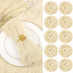 fani 60 Pack Gauze Cheesecloth Napkins, 20 x 20 in, Ivory by fani