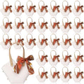 Kacctyen 30pcs Small Purse Gift Bag PU Leather Purse Party Favors, White by Kacctyen