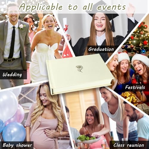 3 Inch Instax Mini Photo Album Linen Hardcover with 52 Pockets - Extra Wide Writing Space for Fujifilm,Digital Camera,HP Sprocket & KPOP Photo Cards,Premium Acid-Free Photo Book Gift (Beige) - Image 6
