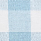 DII Buffalo Check Collection, Classic Farmhouse Tablecloth, 60 x 104, Light Blue & White - Image 3