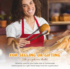 100 Pcs Bakery Bags with Window, 5.1"x3.9"x11" Cookie Packaging with Seal - Image 7