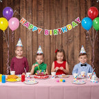 Wood Backdrop 10x8ft Brown Wooden Rustic Floor Panel Board Fabric Background Baby Shower Birthday Wedding Decorations Banner Large Polyester Western Barn Party Wall Decor Photo Props - Image 5