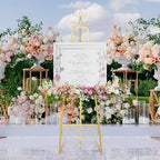 1 Pack Gold Wedding Easel Stand 57'' Display Stand, Classic - Image 6