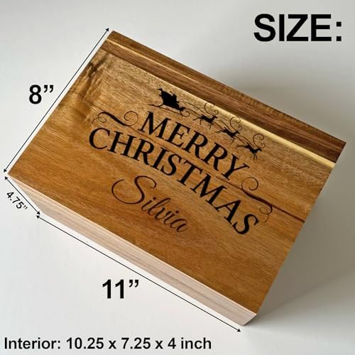 Christmas Eve Box Personalized Xmas Boxes for Gifts North Pole Delivery Box - Image 6