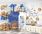 Cocomigo 297PCS Cookie Baby Shower Decorations for Boys Serves 25 - Image 3