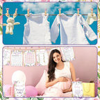Funnymoom 426 Pcs Girl Baby Shower Games Set, 8 Games Pink Purple - Image 6