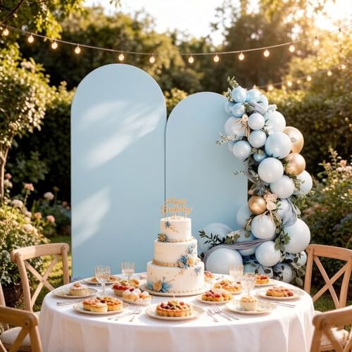 Arch Backdrop Cover Set of 2(7.2FT+6FT), Arch Covers Backdrop - Image 6