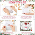 Ctosree 31 Pcs a Santa Baby Is on the Way Diaper Game Set - Image 4
