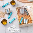 Vesici 50 Set Baby Shower Favors for Guest Bottle Openers,Footprint Boy - Image 6