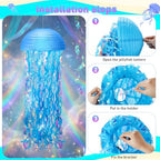 Baquler Set of 12 Jellyfish Party Decoration Pastel Colors Paper Lanterns - Image 5