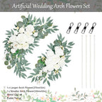 Wedding Arch Faux Flowers Set of 2 - Image 2