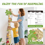Custom Wood Kids Wall Height Chart, Personalized Name Gift Idea - Image 4