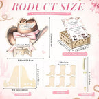 Chunful 64 Pcs Cowgirl Baby Shower Party Decorations Guest Book Alternative - Image 2