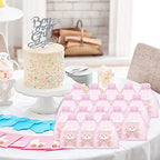 Sasylvia 25 Set Bear Party Favors for Guest 25 Mini Tiny Keychains 25 Thank You Tags 25 Organza Bag - Image 6