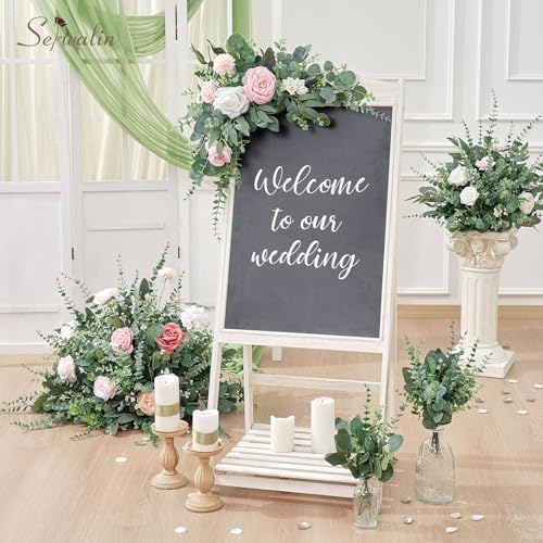 Serwalin 130PCS Mixed Eucalyptus Stems Bulk, Faux Greenery Stems - Image 5