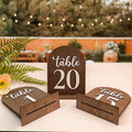 Wedding Table Numbers 1-20, Wood Table Numbers For Wedding Reception 1-20 by Woodamore