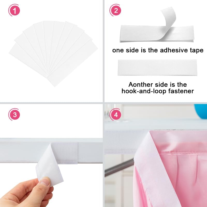 14ft Table Skirt Rainbow Tablecloth Unicorn Tutu Table Skirt for Rectangular Table Birthday Party Decoration - Image 5