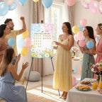 Yousoontic Bee Gender Reveal Voting Board with Easel Display Stand Voting What Will Baby Bee Gender Reveal Decorations Decorations for Boy or Girl Party Supplies - Image 6