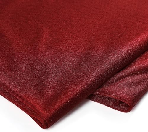 Pack of 30 Yard Chiffon Drapery Fabric, 60" Wide, Multiuse - Apple Red - Image 4