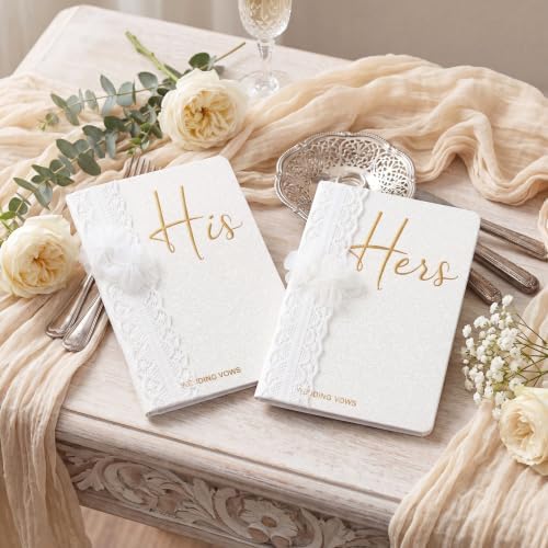Wedding Guest Book and Vow Book Set Sage Green Linen Photo - Image 6