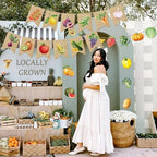 Kriyokiaa Locally Grown Baby Shower Decorations and Vegetable Banner - Image 4