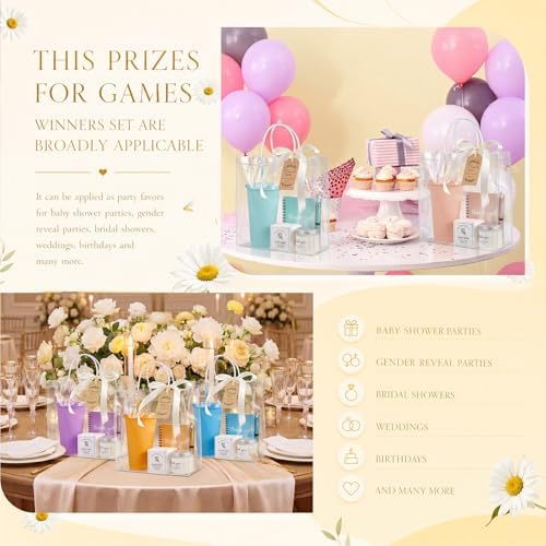 Nuogo 12 Sets New Parent Shower Prizes, Colorful, Classic Style - Image 5