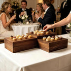 6 Pack Buffet Risers and Stands, Dessert Table Display Set with Mini Signs - Image 4