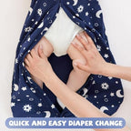 Yoofoss Baby Sleep Sack 24-36 Month 0.5TOG 100% Organic Cotton 2-Way Zipper - Image 4