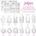 Bud Vases in Bulk 24, Small Glass Vase for Table Centerpieces - Image 6